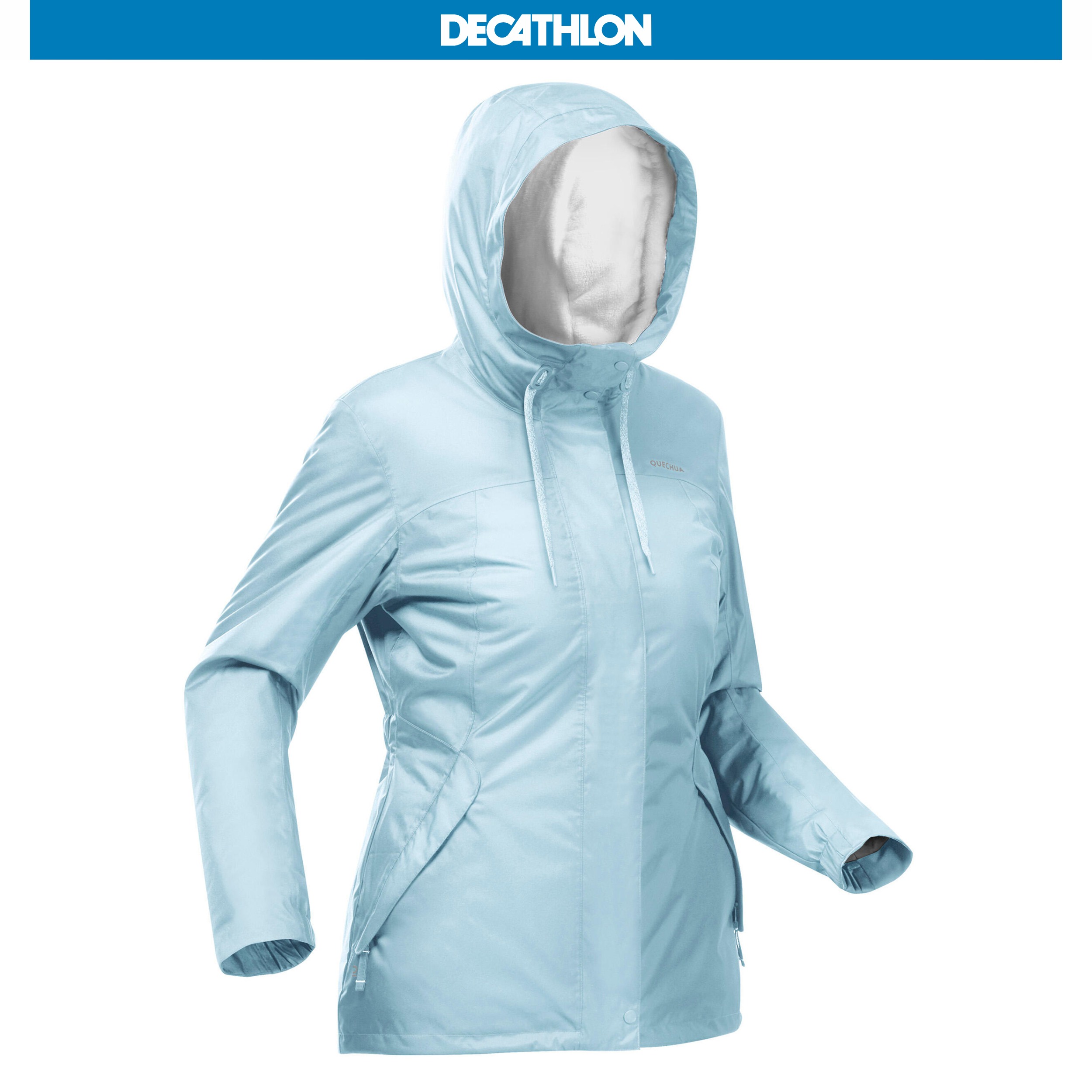 Quechua Women's Waterproof Hiking Jackets Quechua Womens