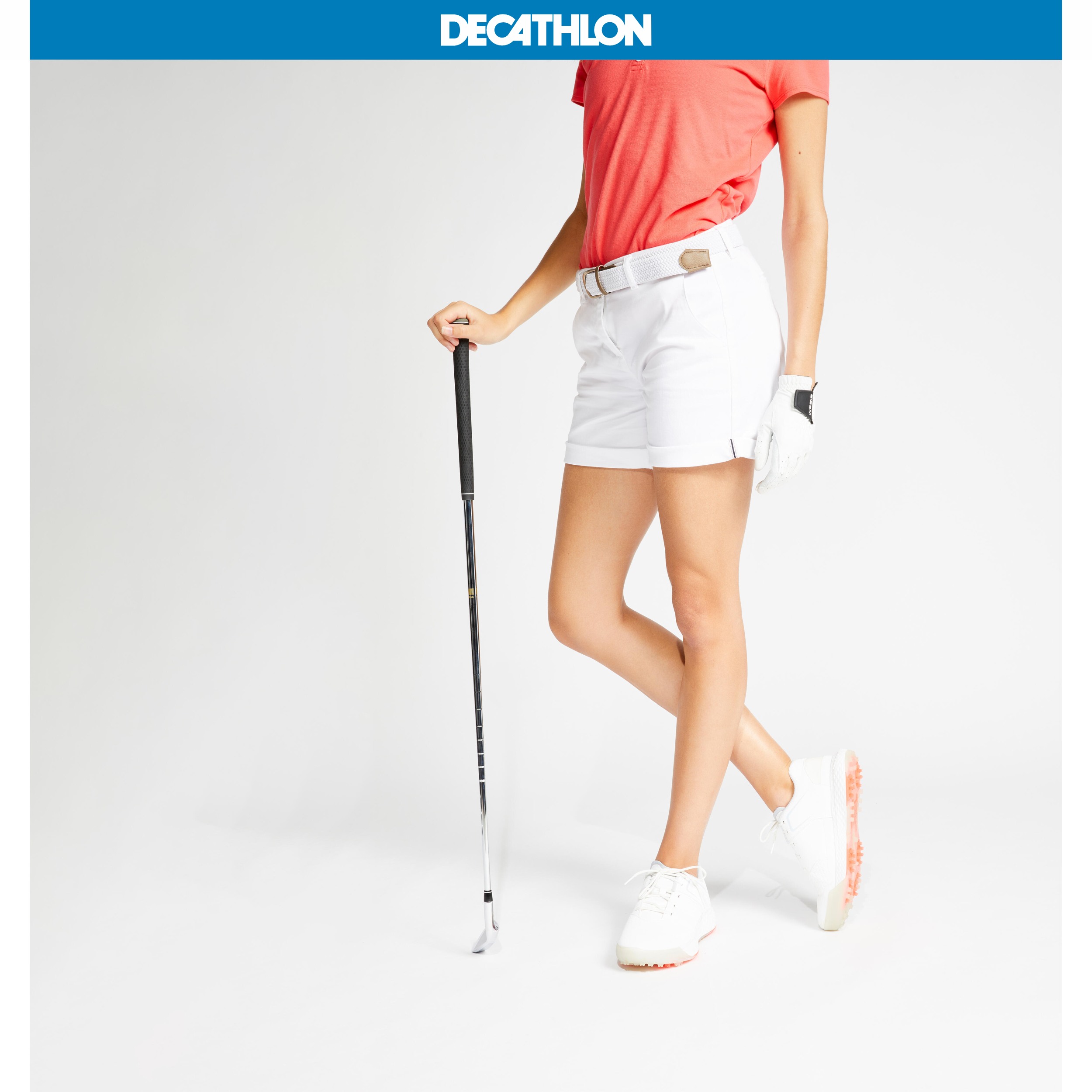 womens stretch golf shorts